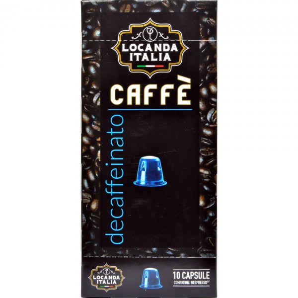 Caffè Decaffeinato (10 capsule compatibili Nespresso ®) 