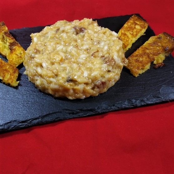 risotto al panettone